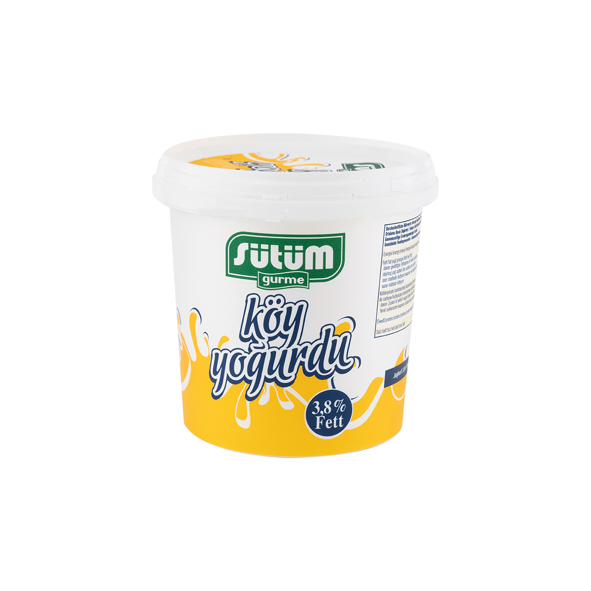 Köy Yoğurdu %3,8 - Kova Kutu 1000g